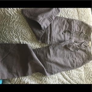 Banana republic linen trousers